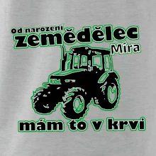 Od narození zemědělec, mám to v krvi