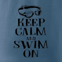 Keep calm and swim on