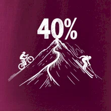Narozeniny cyklista a lyžař 40