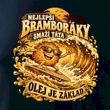 Nejlepší bramboráky smaží táta Olej je základ