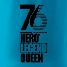 Hero, Legend, Queen 1976