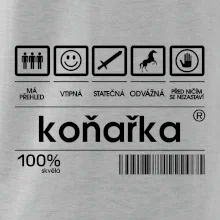 Čárový kód - Koňařka