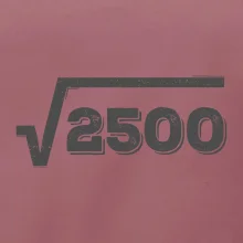 Narozeniny odmocnina 50