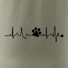 Ekg psí tlapka Ekg psí tlapka