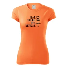Eat sleep fly repeat
