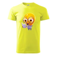 Žárovka přemýšlí nad knihou