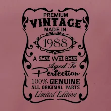 Vintage Etiketa - 1988