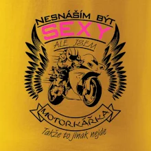 Nesnáším být sexy - motorkářka (motorka)