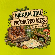 Někam jdu možná pro keš turistické boty