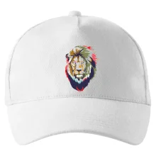 Hlava lva kreslená jednoduchá