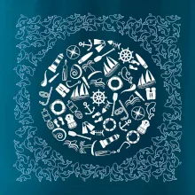 Námořní ikony a ryby