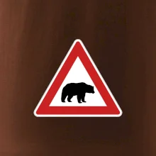 Dopravní značka - Pozor lední medvěd