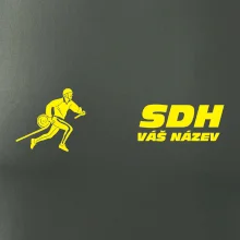 Hasičský sport SDH + váš název ŽLUTÁ
