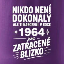 Nikdo není dokonalý ale ti narození v roce 1964 jsou zatraceně blízko