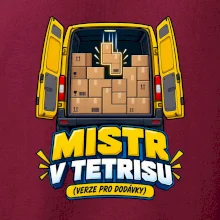 Mistr v tetrisu pro dodávky