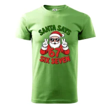 Santa says 67