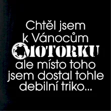 Chtěl jsem dostat motorku - Vánoce