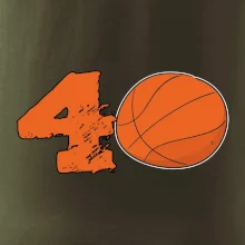 Basketball kulaté narozeniny 40