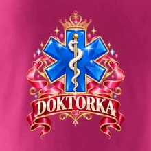 Doktorka - stuhy a kříž