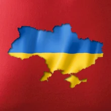 Ukrajina vlajka mapa Ukrajina vlajka mapa