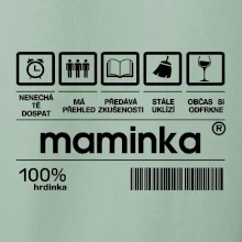 Čárový kód Maminka