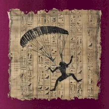 Egyptské hieroglyfy paraglide