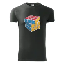 Rubikova kostka kreslená