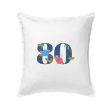 Květinové číslo kreslené - 80