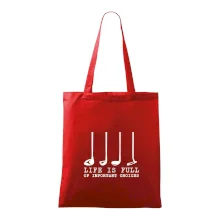 Golf - life is full of important choices