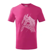 Nákres stožáru vysokého napětí