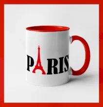 Paris nápis Eiffelova věž