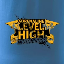 Motocross adrenaline level high