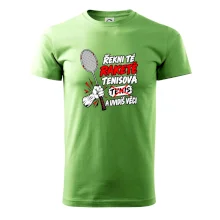 Badmintonová raketa není tenisová