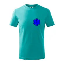 Rescue - Hvězda na prsu +  nápis na zádech