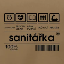Čárový kód sanitářka
