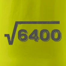 Narozeniny odmocnina 80