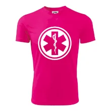 Rescue logo samostatné kulaté