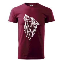 Geometrie - vlk - vyjící