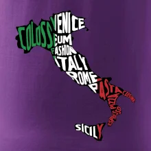 Mapy - názvy měst - Italie