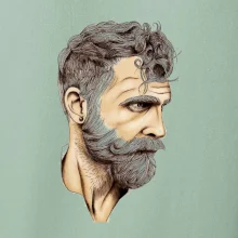 Mustache man