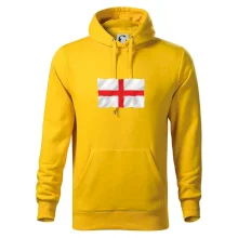 Anglická vlajka vlající