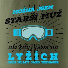 Lyže - možná jsem starší muž