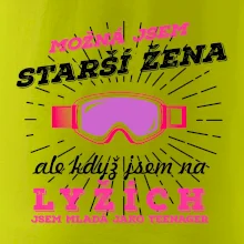 Lyže - možná jsem starší žena