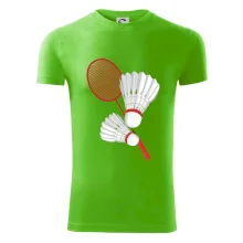 Badminton - pálka a košík