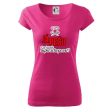 Já peču - tvoje superschopnost? rovný nápis