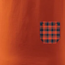 Flanelové triko červené