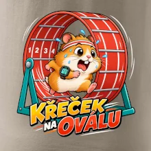 Běžecký křeček na oválu