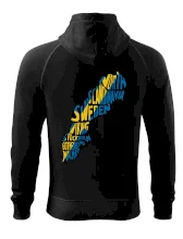 Mapy - názvy měst - Švédsko