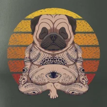Yoga meditace - pug