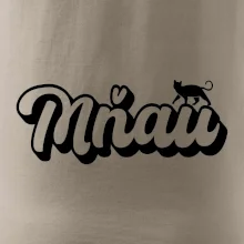 Mňau nápis